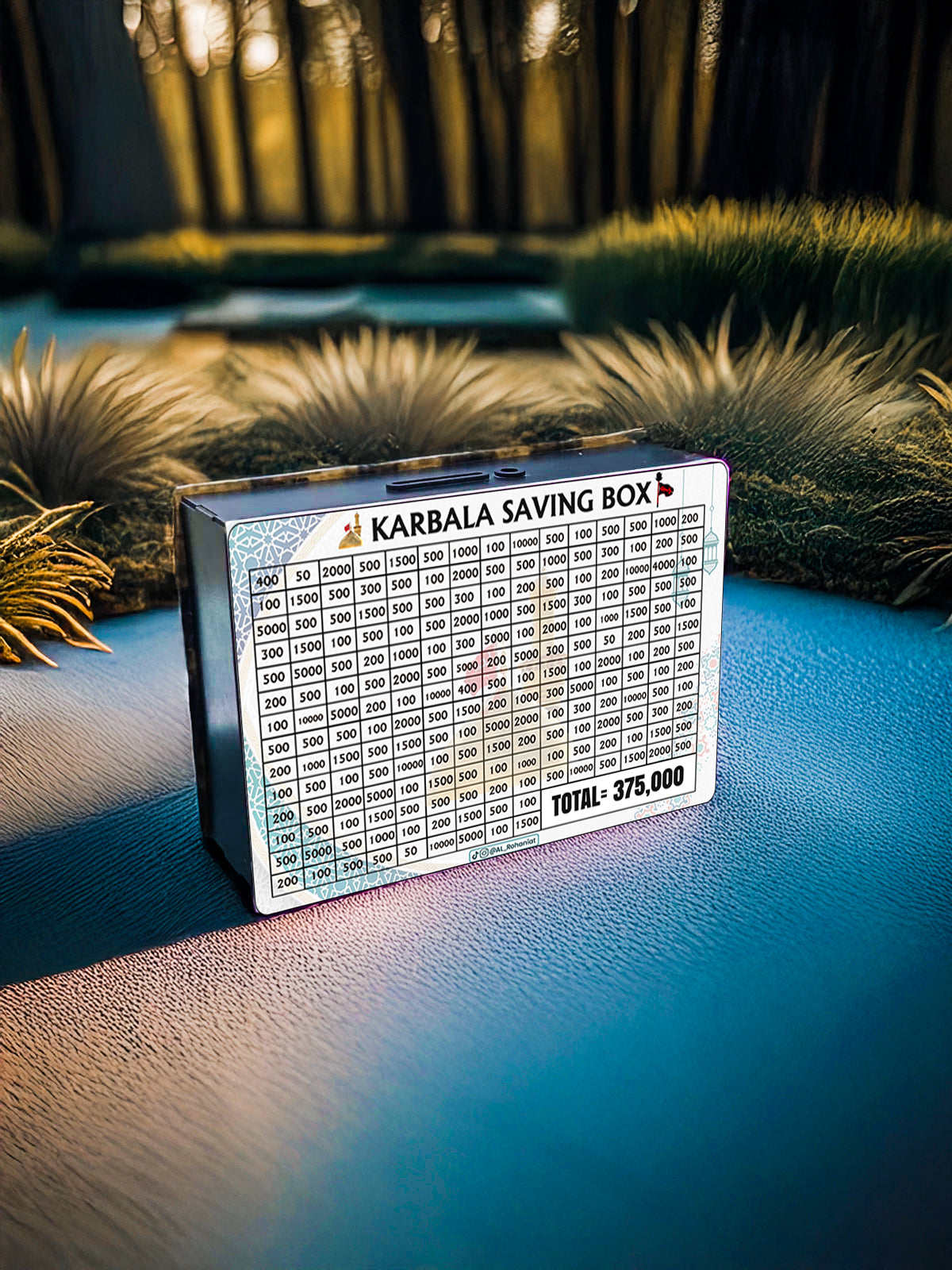 Karbala Saving Box - 375,000 PKR
