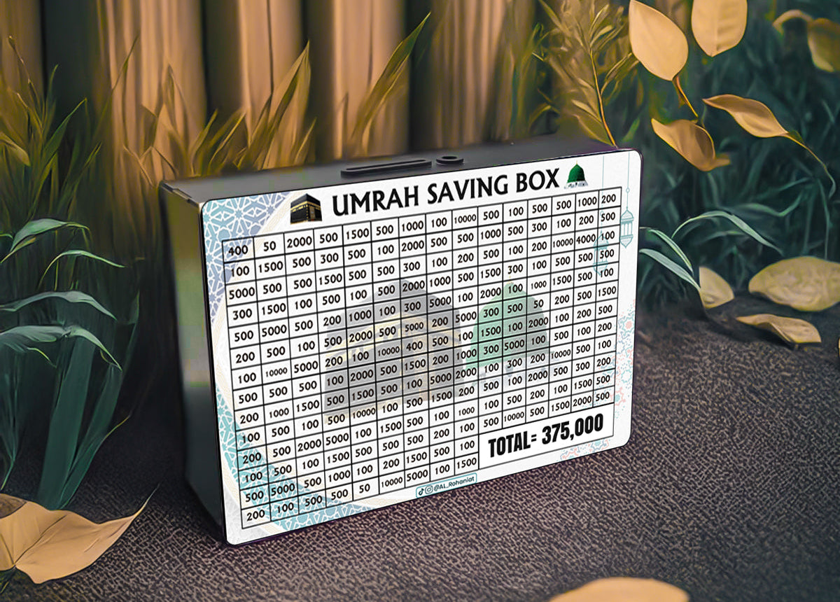 Umrah Saving Box - 375,000 PKR