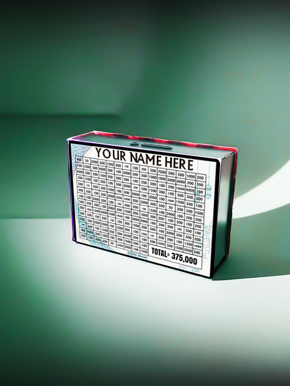 Umrah Box with your name ~ Name ~ Image ~ Price